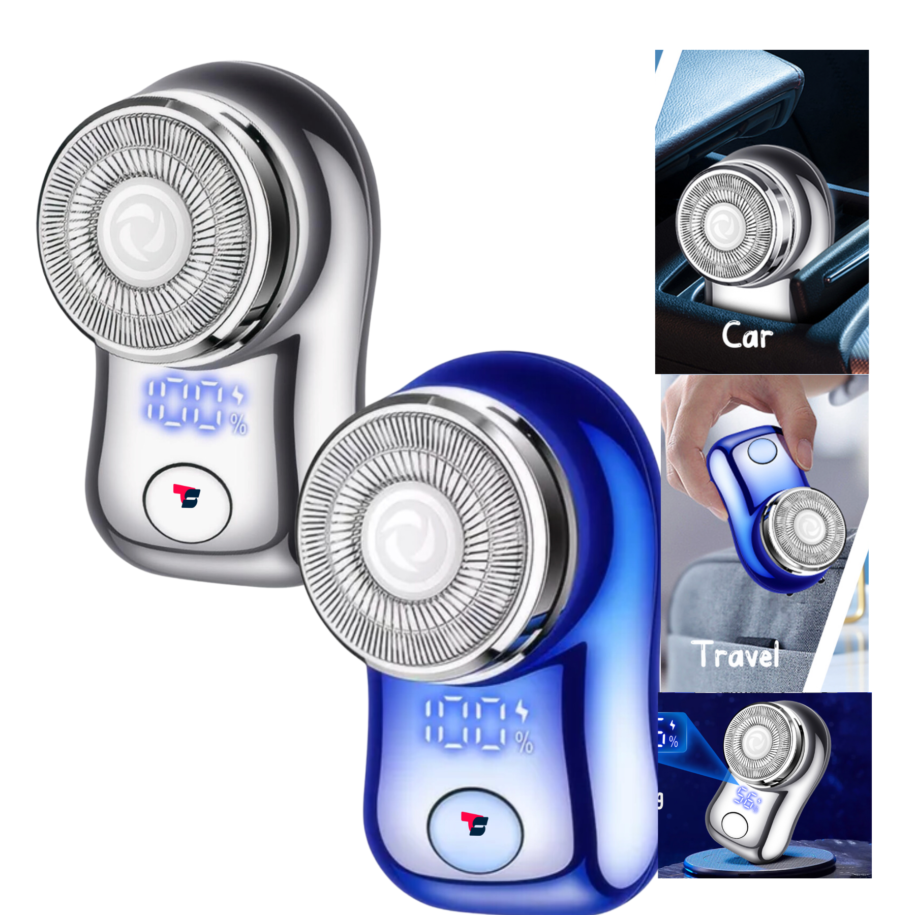 Mini Afeitadora Shaver Viajera Recargable